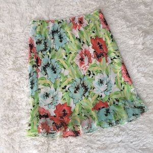 APOSTROPHE floral skirt LP